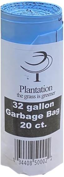 City of Plantation Blue Garbage Bags 32 gal 20 ct.